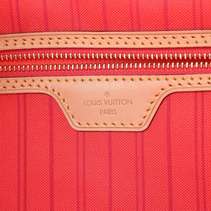 Louis Vuitton Damier Azur Delightful MM Pink 6 of 15
