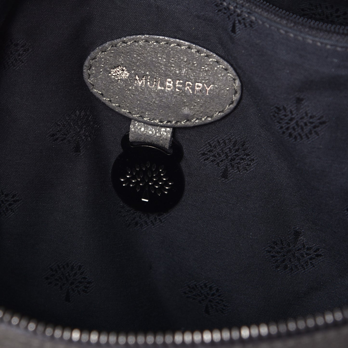 Calfskin Taylor Satchel Grey