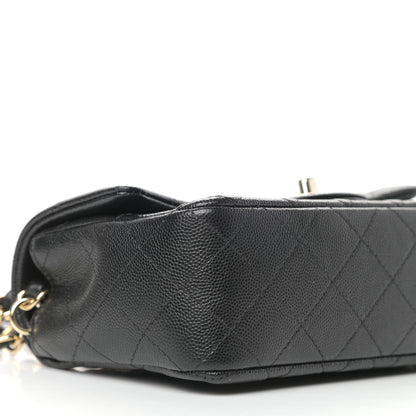 Chanel Caviar Quilted Mini Rectangular Flap Black 8 of 10
