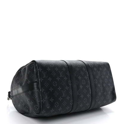 Louis Vuitton Monogram Eclipse Keepall Bandouliere 45 3 of 9