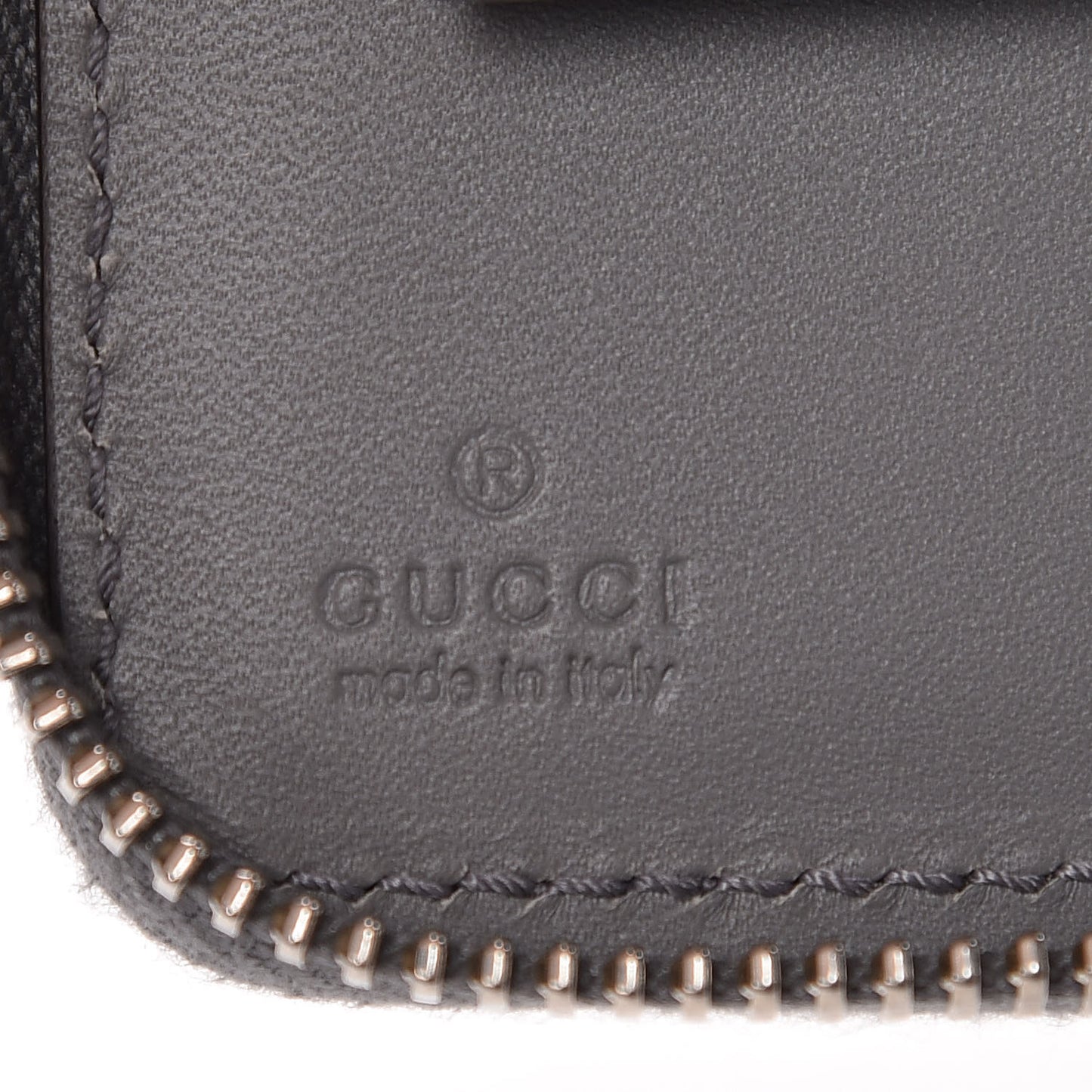 GG Supreme Monogram Travel Document Case Ecru Grigio