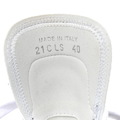 Christian Dior Technical Canvas Mesh Oblique Printed Mens B23 Low Top Sneakers 40 Black White 8 of 10