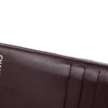 Chanel Caviar Quilted Yen Wallet Black 8 of 11