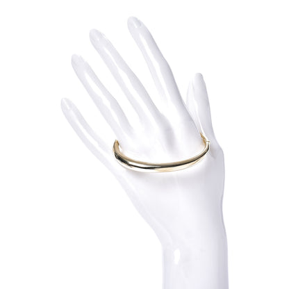 David Yurman 18K Yellow Gold 6.5mm Pure Form Smooth Bracelet 2 of 4