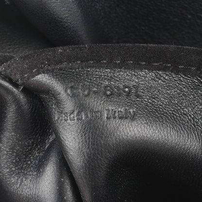 Celine Suede Small Gourmette Shoulder Bag Black 9 of 10