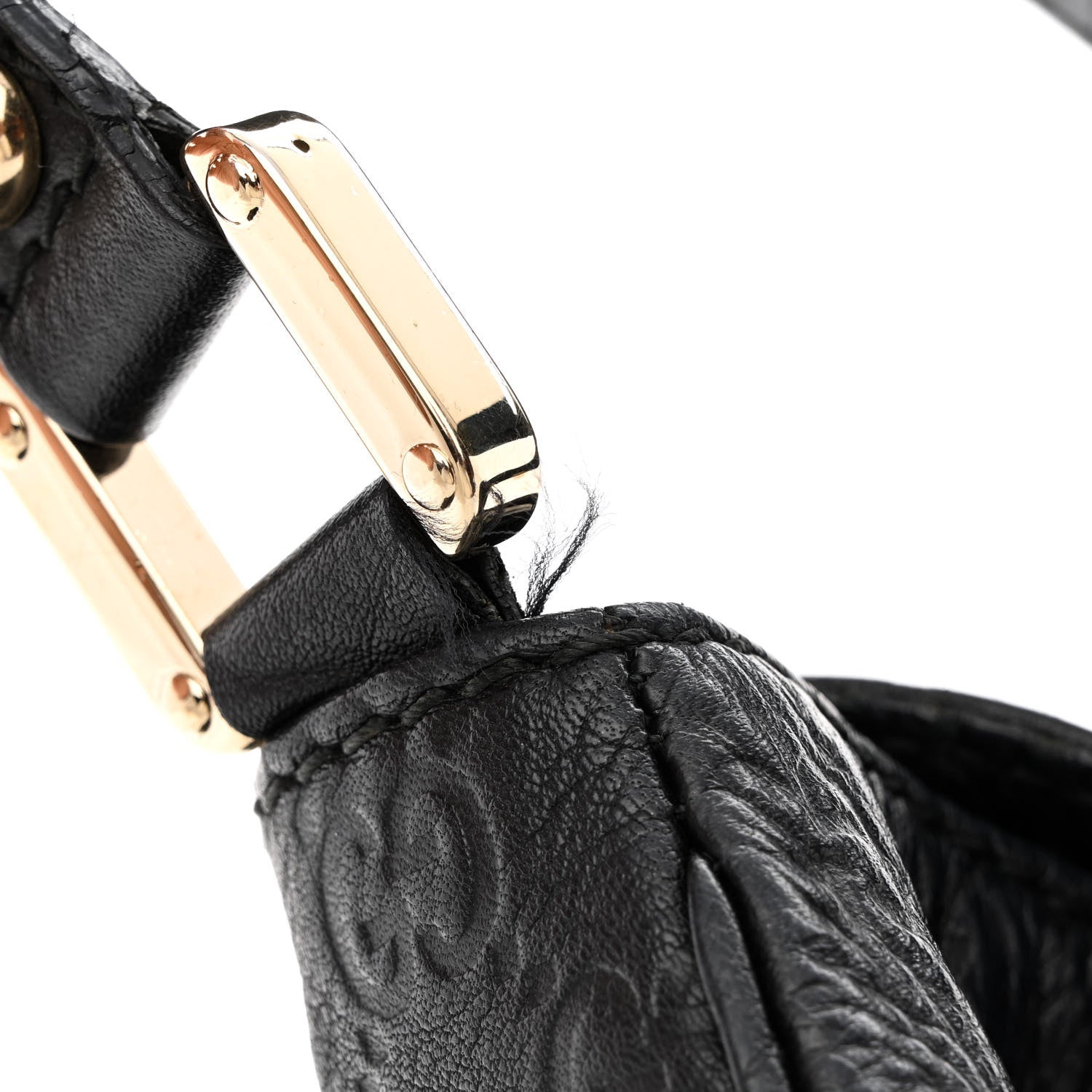 Gucci Guccissima Large New Ladies Web Hobo Black 13 of 14