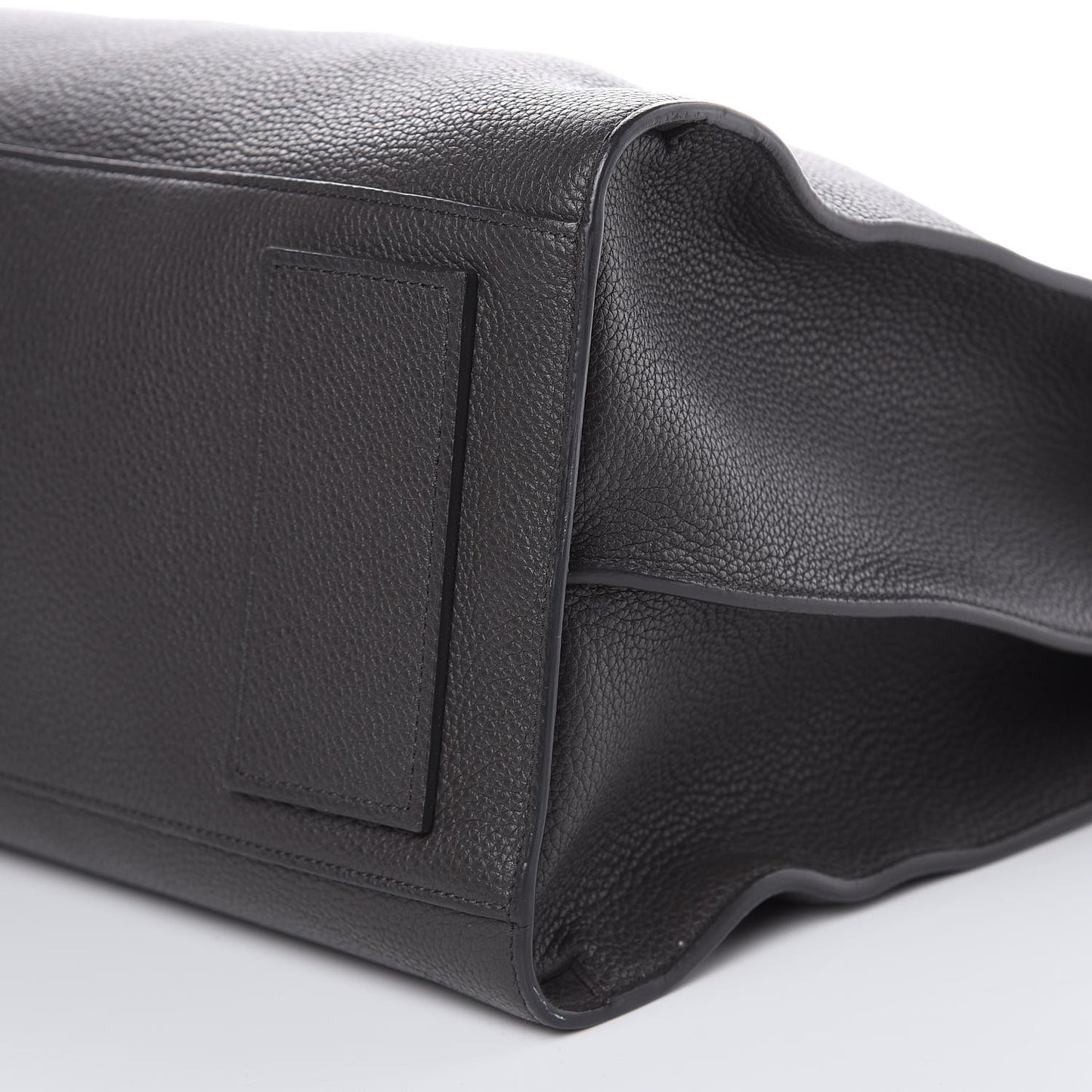 Grained Calfskin Sac De Jour Souple Duffle 36H Asphalt Gray
