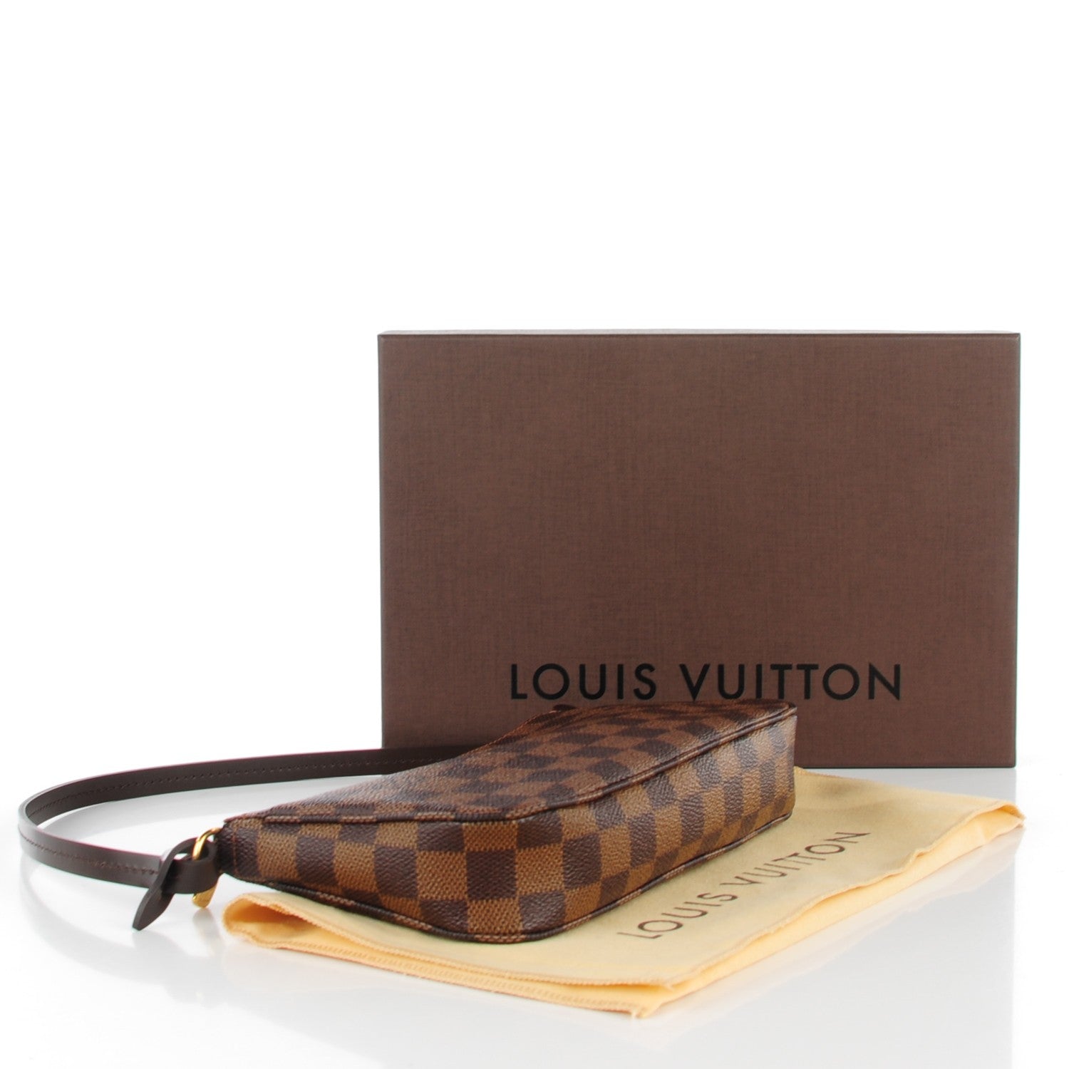 Louis Vuitton Damier Ebene Pochette Accessories NM 4 of 7