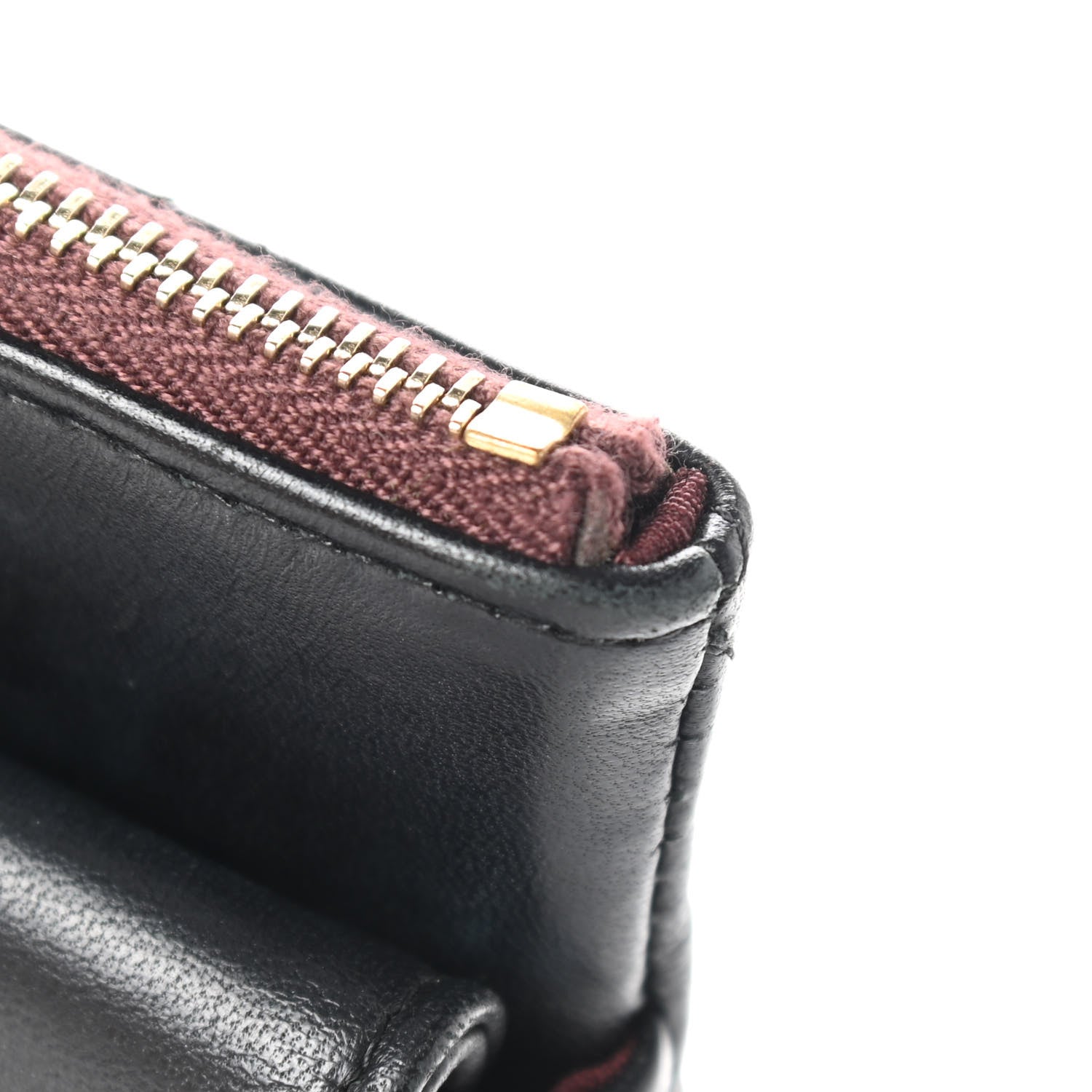 Chanel Lambskin Quilted Medium Flap Cosmetic Case Black 9 of 11