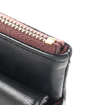 Chanel Lambskin Quilted Medium Flap Cosmetic Case Black 9 of 11