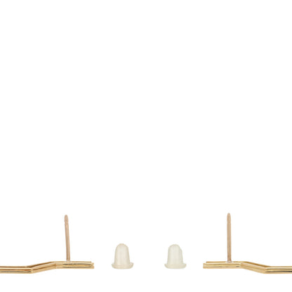 Tiffany 18K Yellow Gold Paloma Picasso Lightning Bolt Drop Earrings 3 of 4