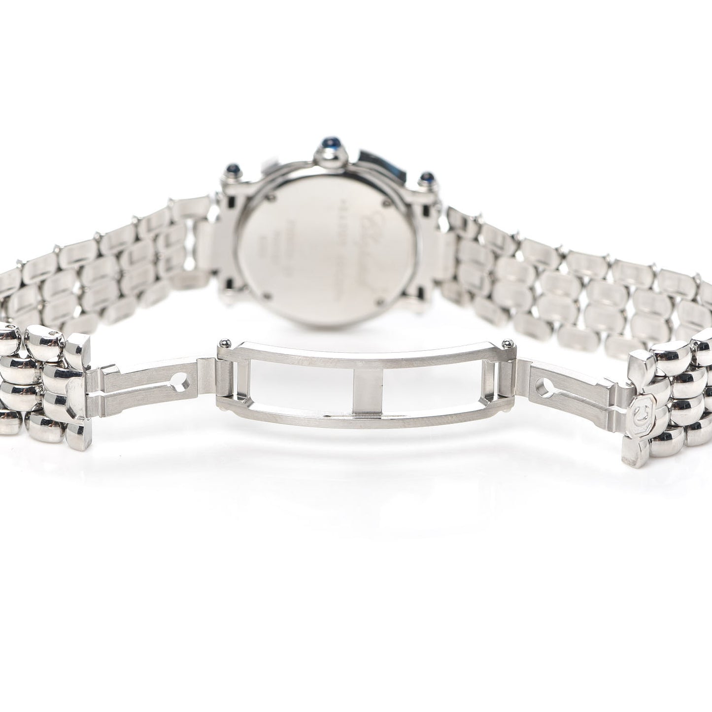 Stainless Steel 5 Diamond 26mm Happy Sport Quartz Watch