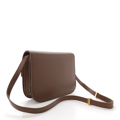 Celine Box Calfskin Medium Classic Box Flap Bag Camel 3 of 12