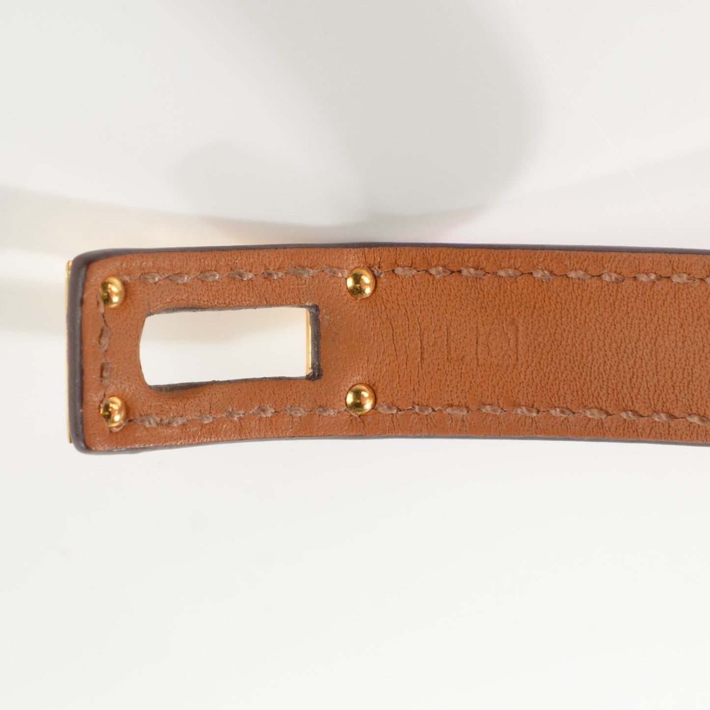 Epsom Kelly Double Tour Bracelet S Rouge Casaque