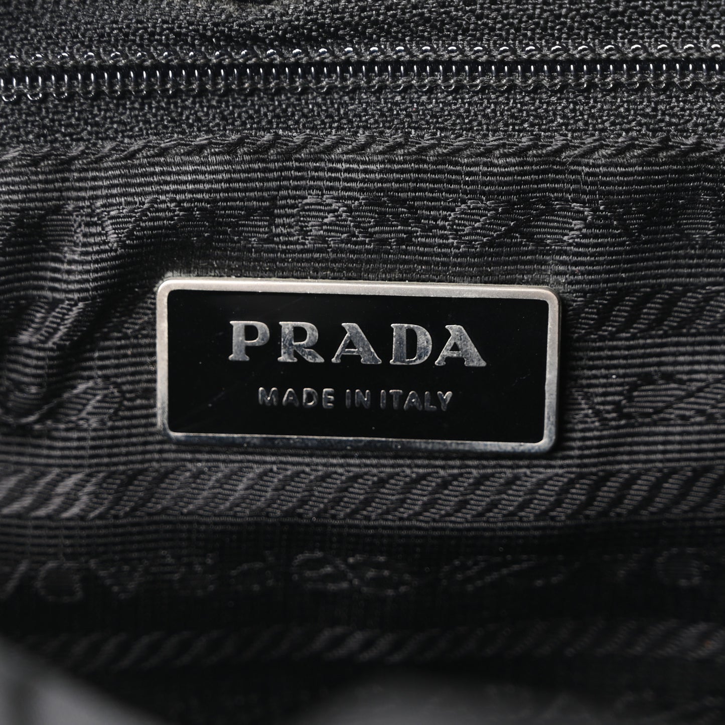 Nylon Vela Small Backpack Black