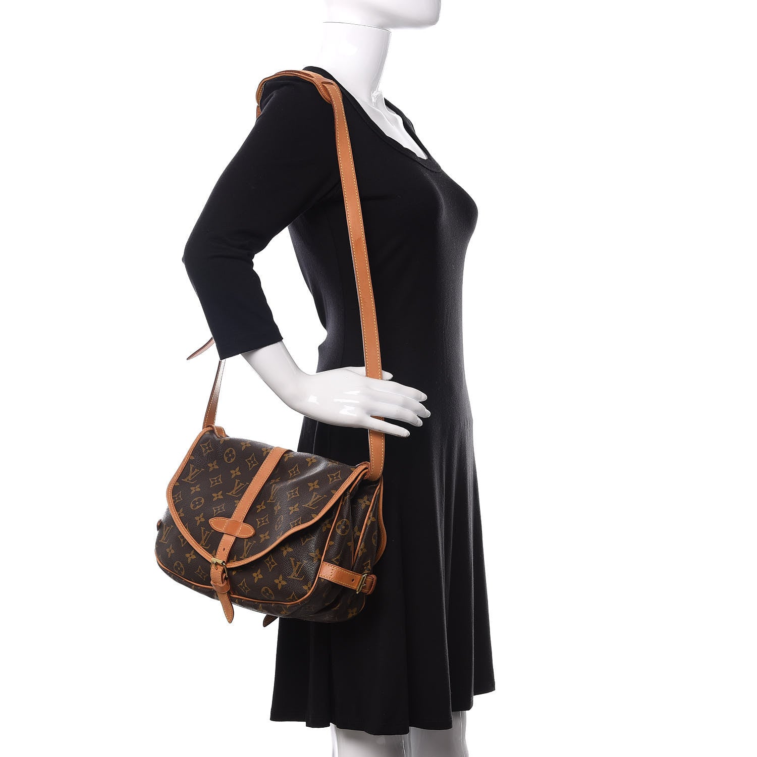 Louis Vuitton Monogram Saumur 30 2 of 9