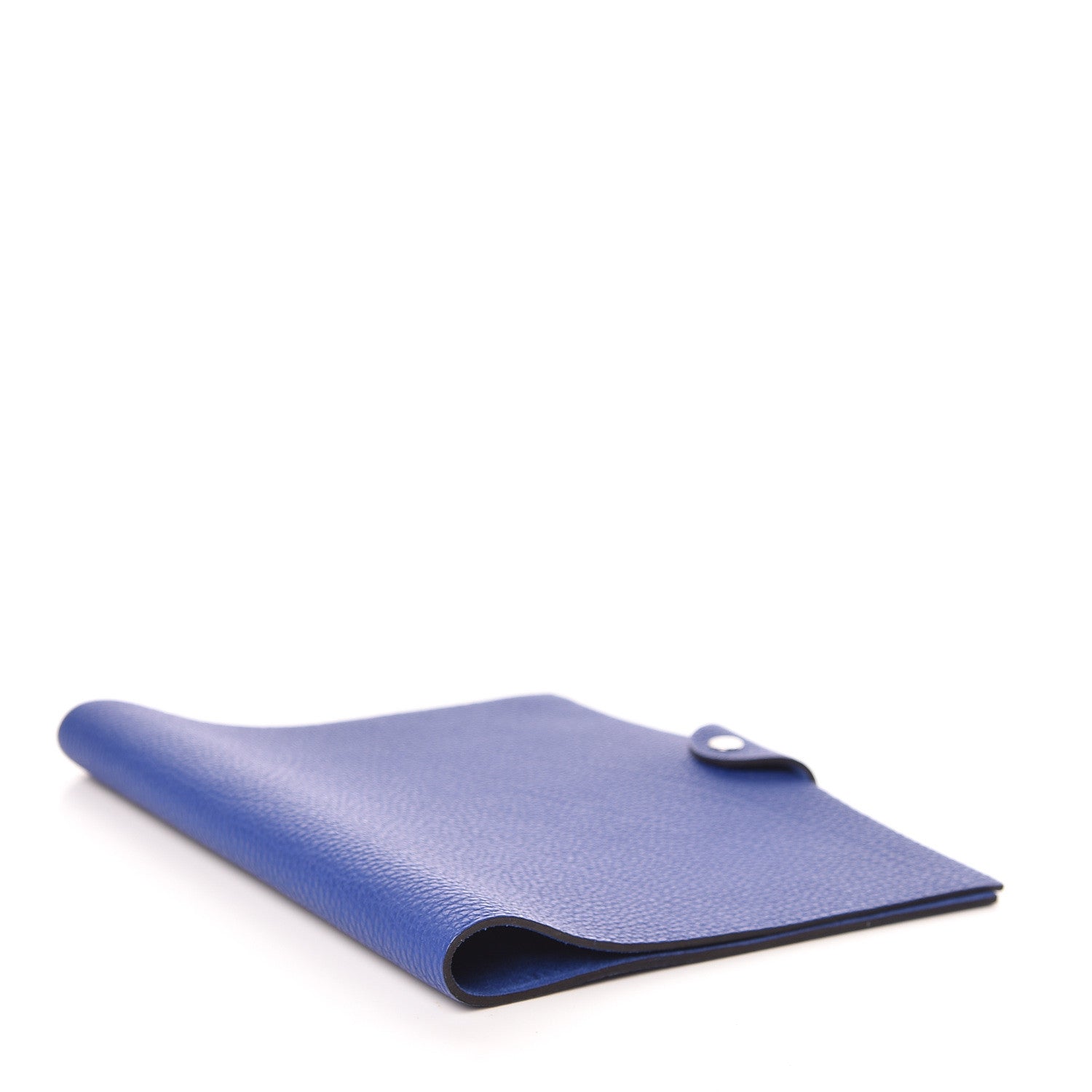 Hermes Togo Ulysse MM Notebook Cover Bleu Electrique 4 of 8