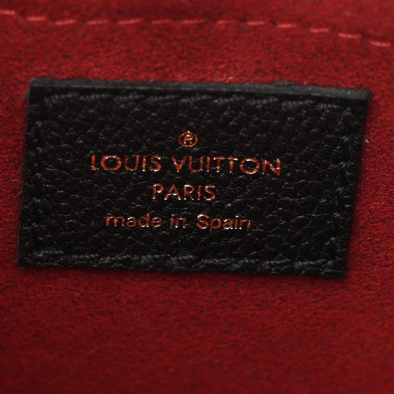 Louis Vuitton Empreinte Monogram Giant Multi Pochette Accessories Black Beige 6 of 10