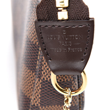 Louis Vuitton Damier Ebene Mini Pochette Accessories 5 of 7
