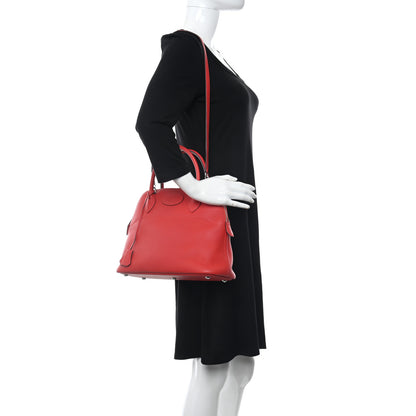 Hermes Taurillon Clemence Bolide 31 Rouge Tomate 2 of 10