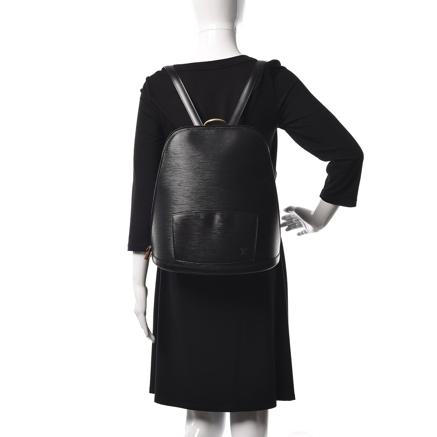 Louis Vuitton Epi Gobelins Backpack Black 2 of 10