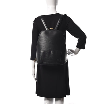 Louis Vuitton Epi Gobelins Backpack Black 2 of 10