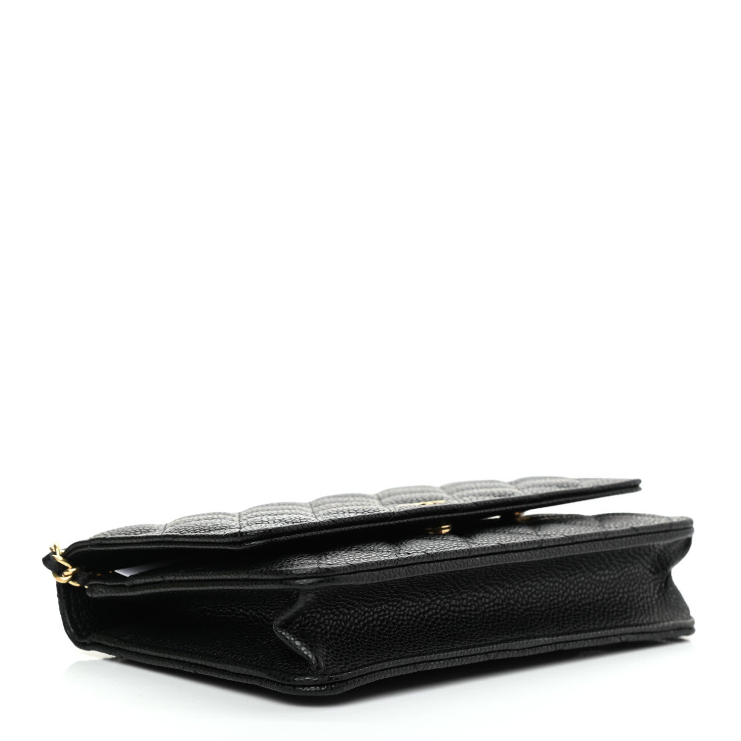 Chanel Caviar Quilted Wallet On Chain WOC Black 3 of 9