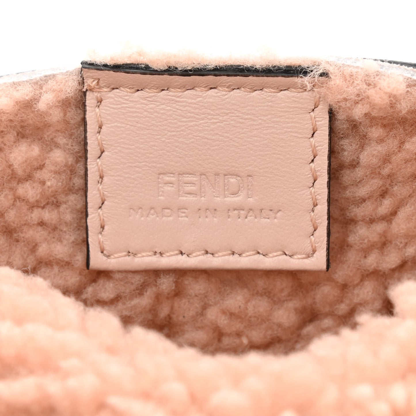 Lambskin Shearling Nano Baguette Maxi Handle Charm Soap