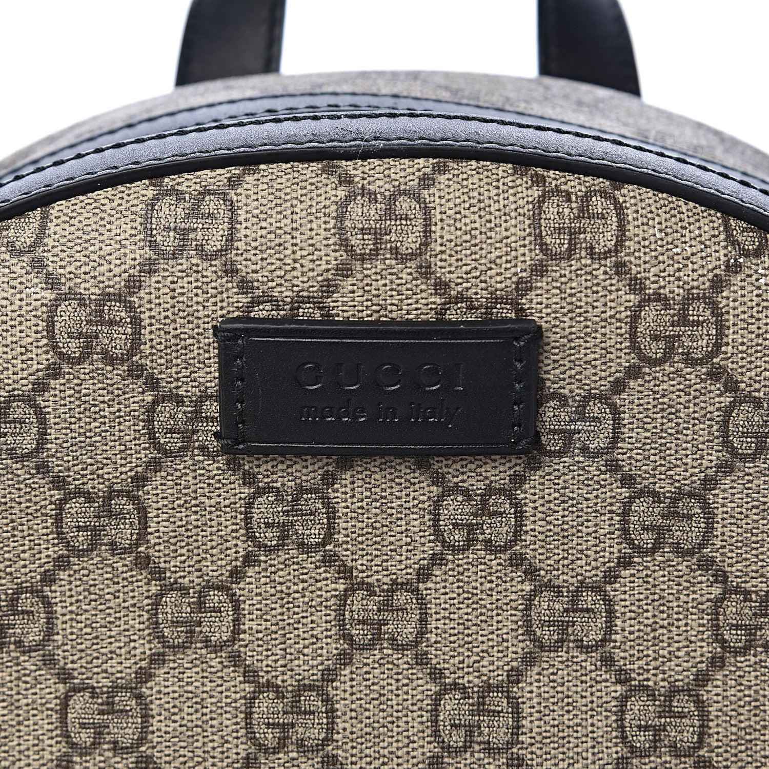 Gucci GG Supreme Monogram Small Eden Day Backpack Black 11 of 14