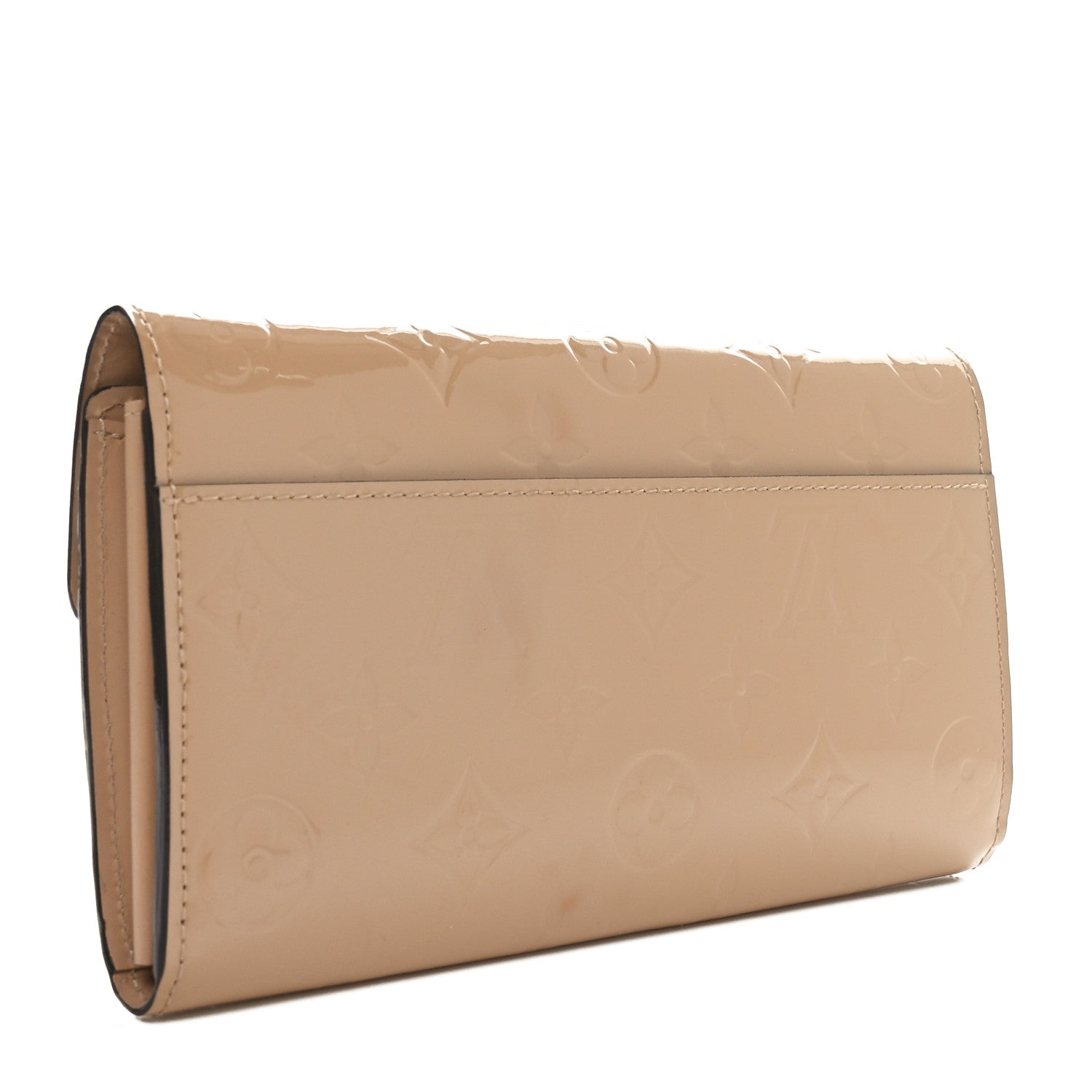 Louis Vuitton Vernis Sarah Wallet NM Dune 3 of 9