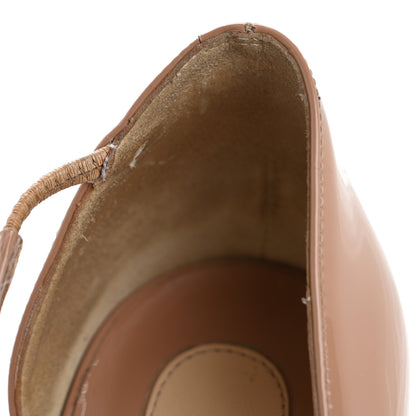 Christian Louboutin Patent Jumping 100 Pumps 40 Nude 11 of 13