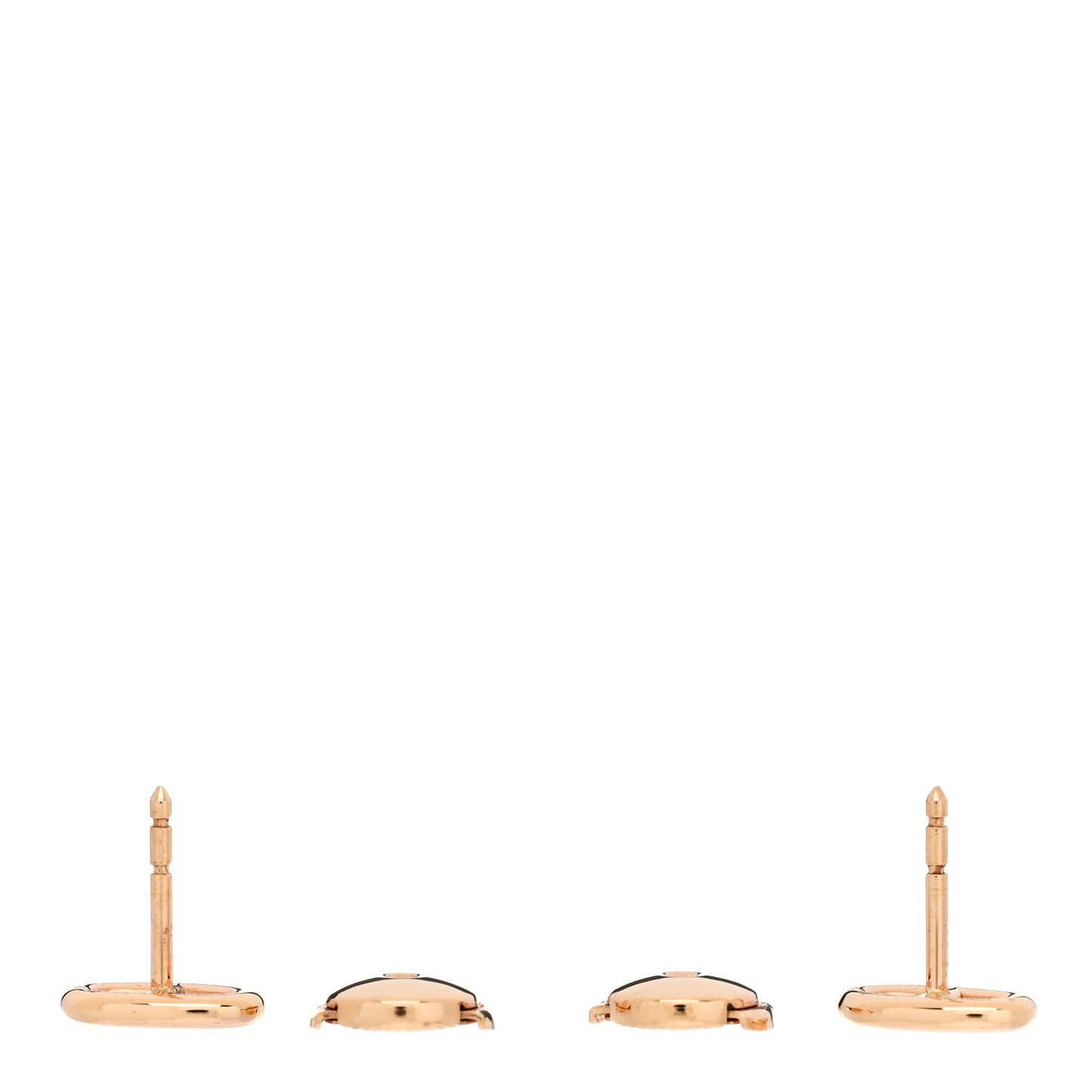 18K Rose Gold TPM Farandole Stud Earrings