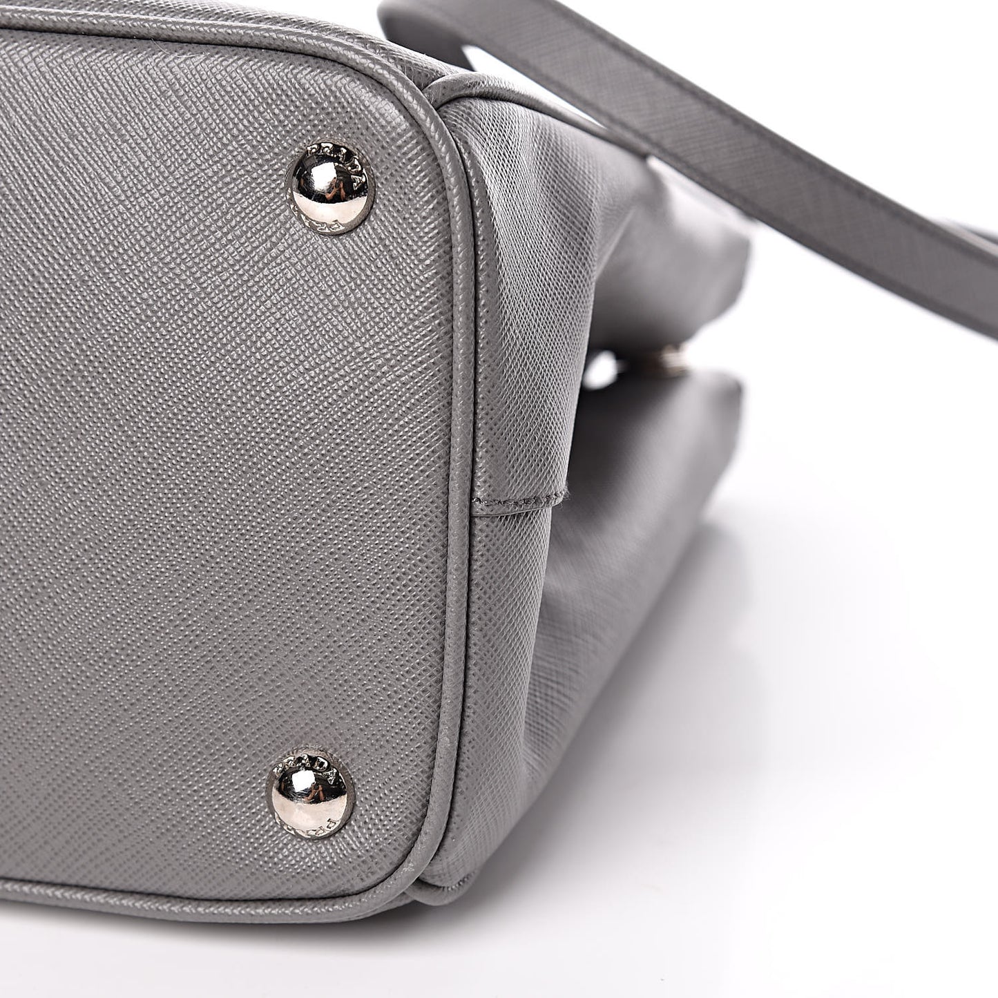 Saffiano Small Galleria Double Zip Tote Marmo