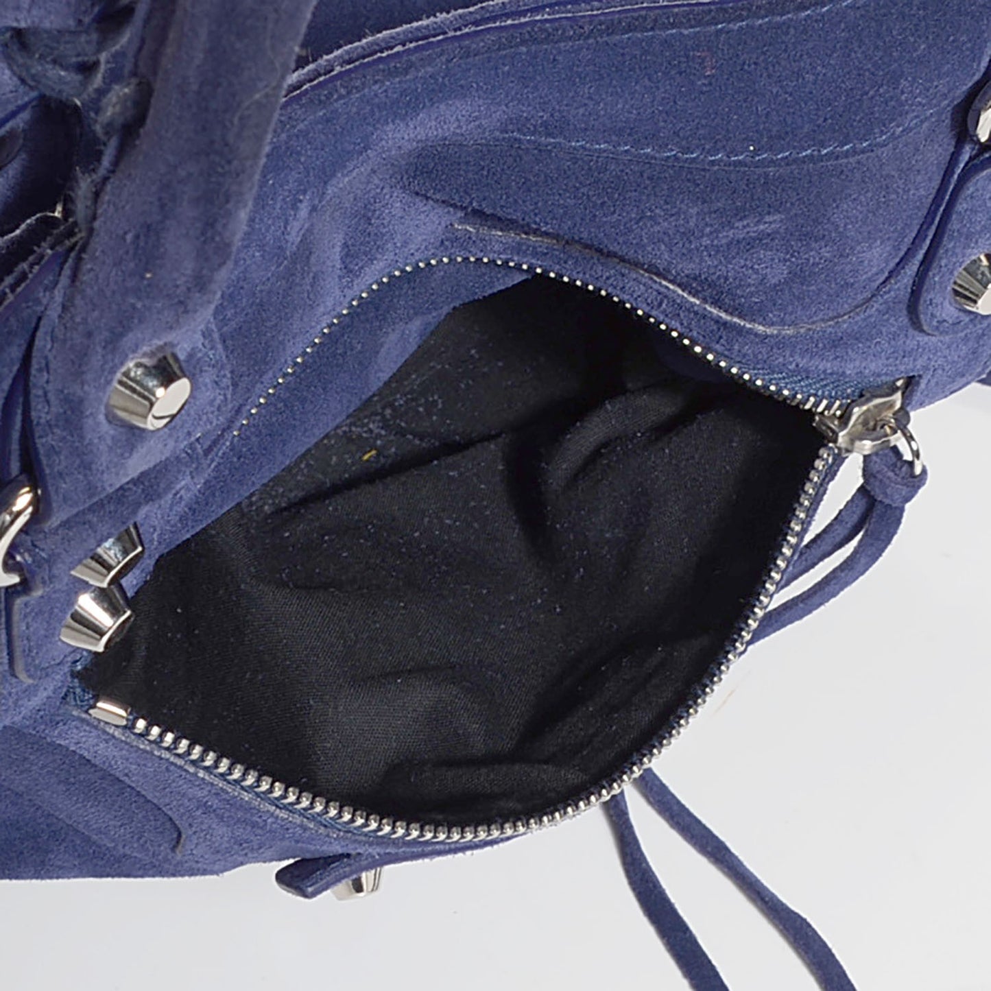 Baby Daim Suede Velo Bleu Nuit