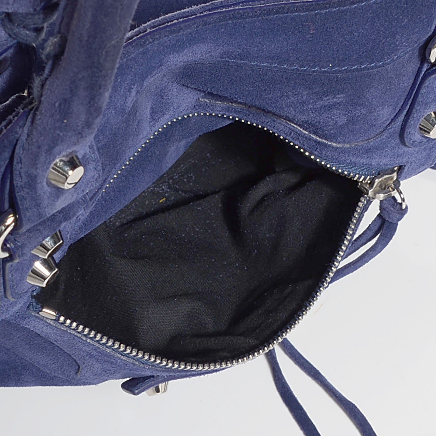 Balenciaga Baby Daim Suede Velo Bleu Nuit 6 of 16