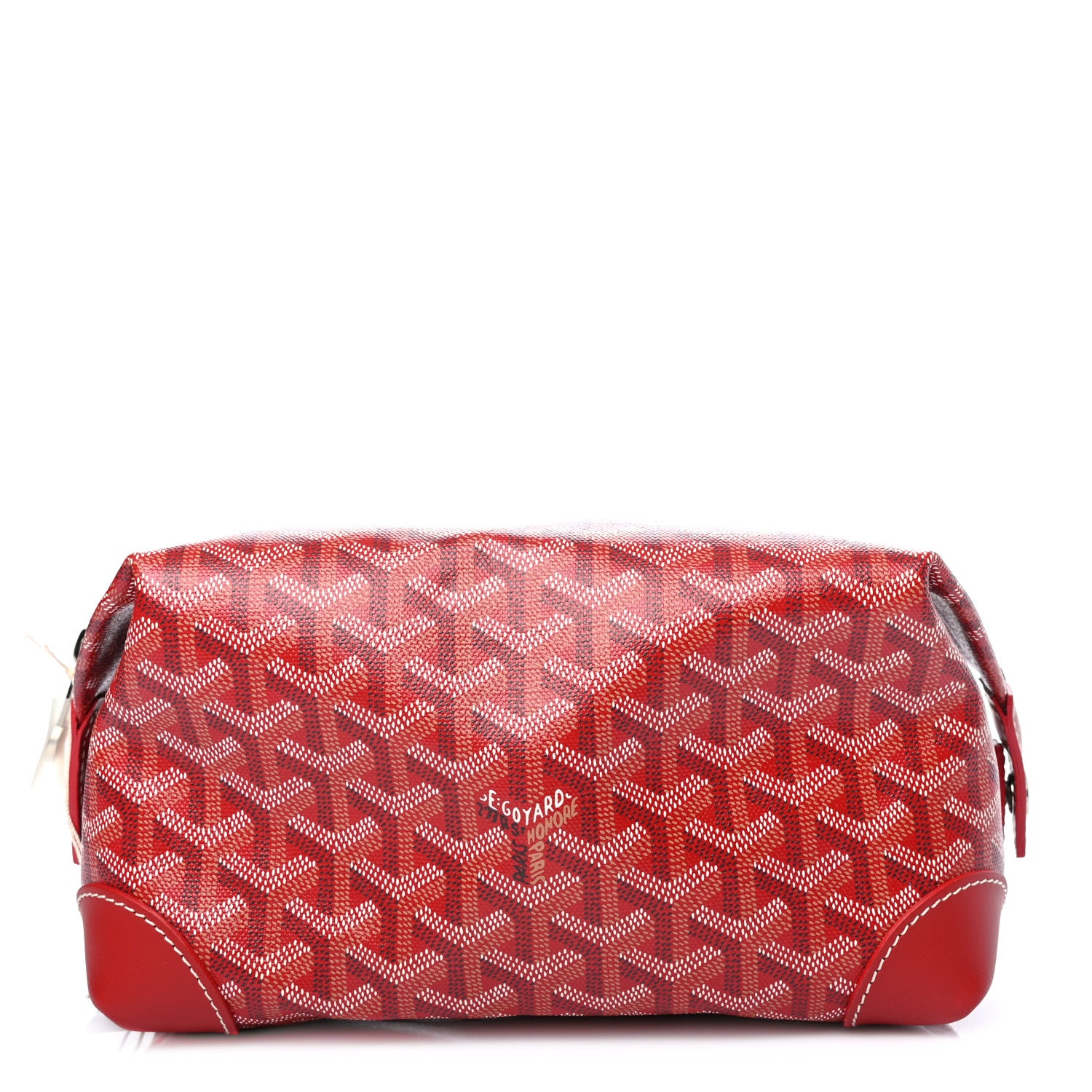 Goyard Goyardine Boeing 25 Trousse de Toilette Red 1 of 9