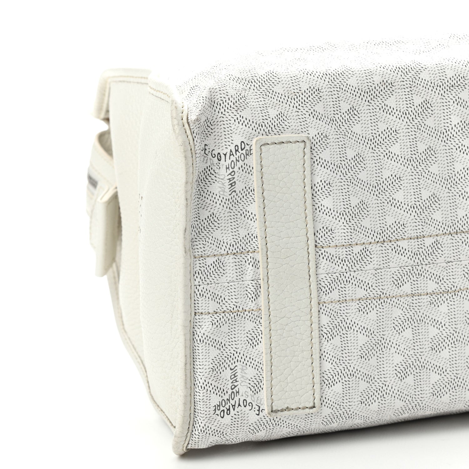 Goyard Goyardine Sac Hardy Pet Carrier PM White 7 of 12