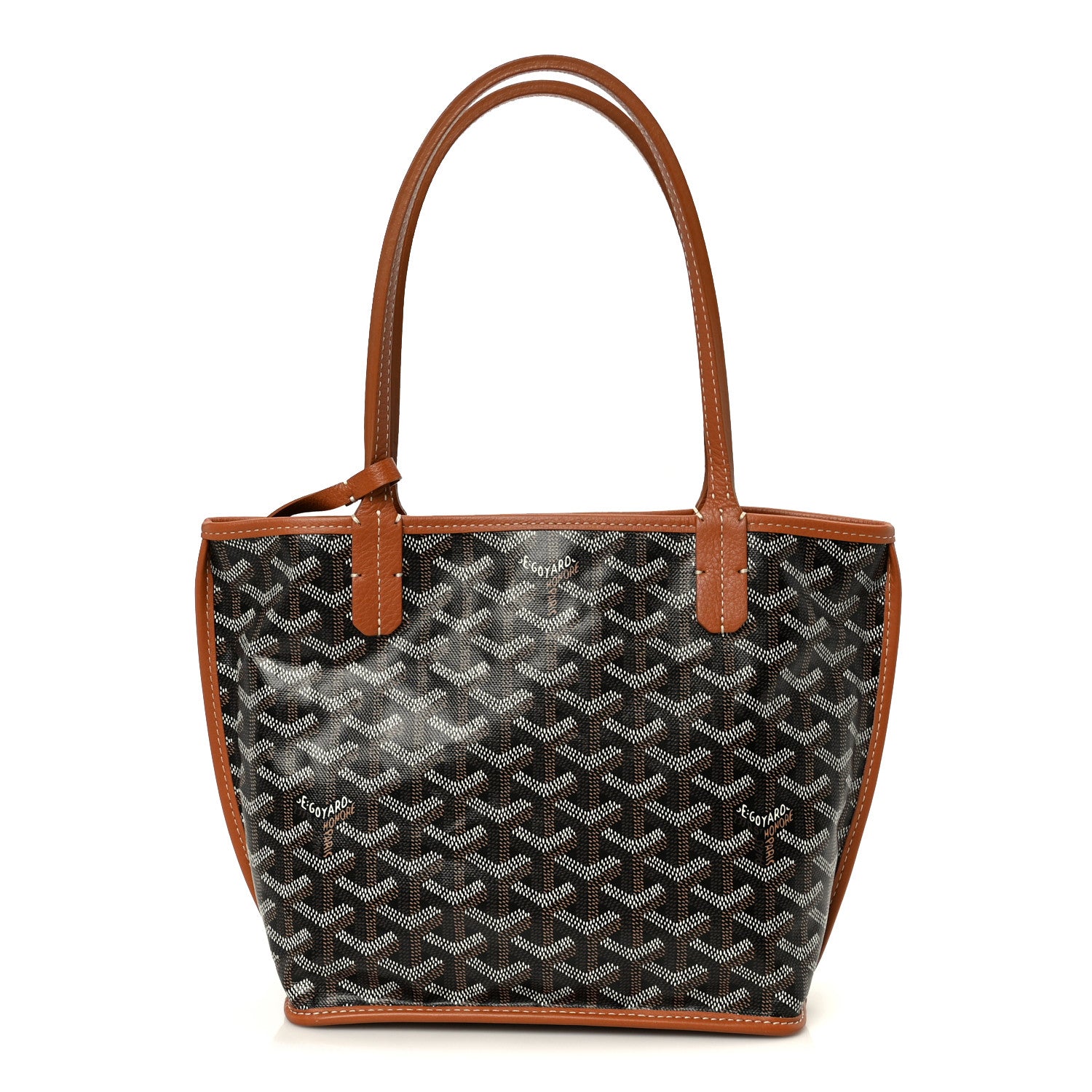 Goyard Goyardine Reversible Mini Anjou Black Gold 1 of 19