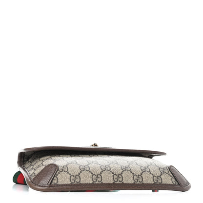 Gucci GG Supreme Monogram Neo Vintage Web Belt Bag Brown 4 of 9
