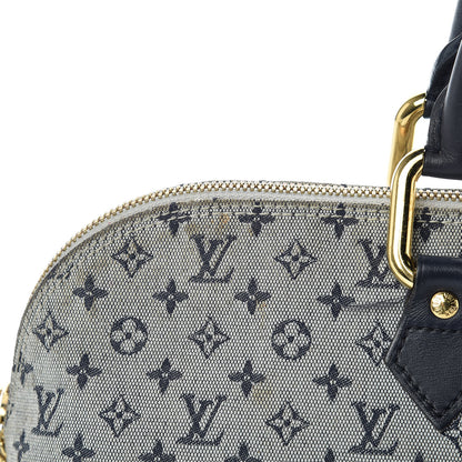 Louis Vuitton Mini Monogram Alma Long Blue 22 of 24