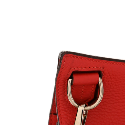 Hermes Taurillon Clemence Jypsiere 28 Rouge Casaque 11 of 12