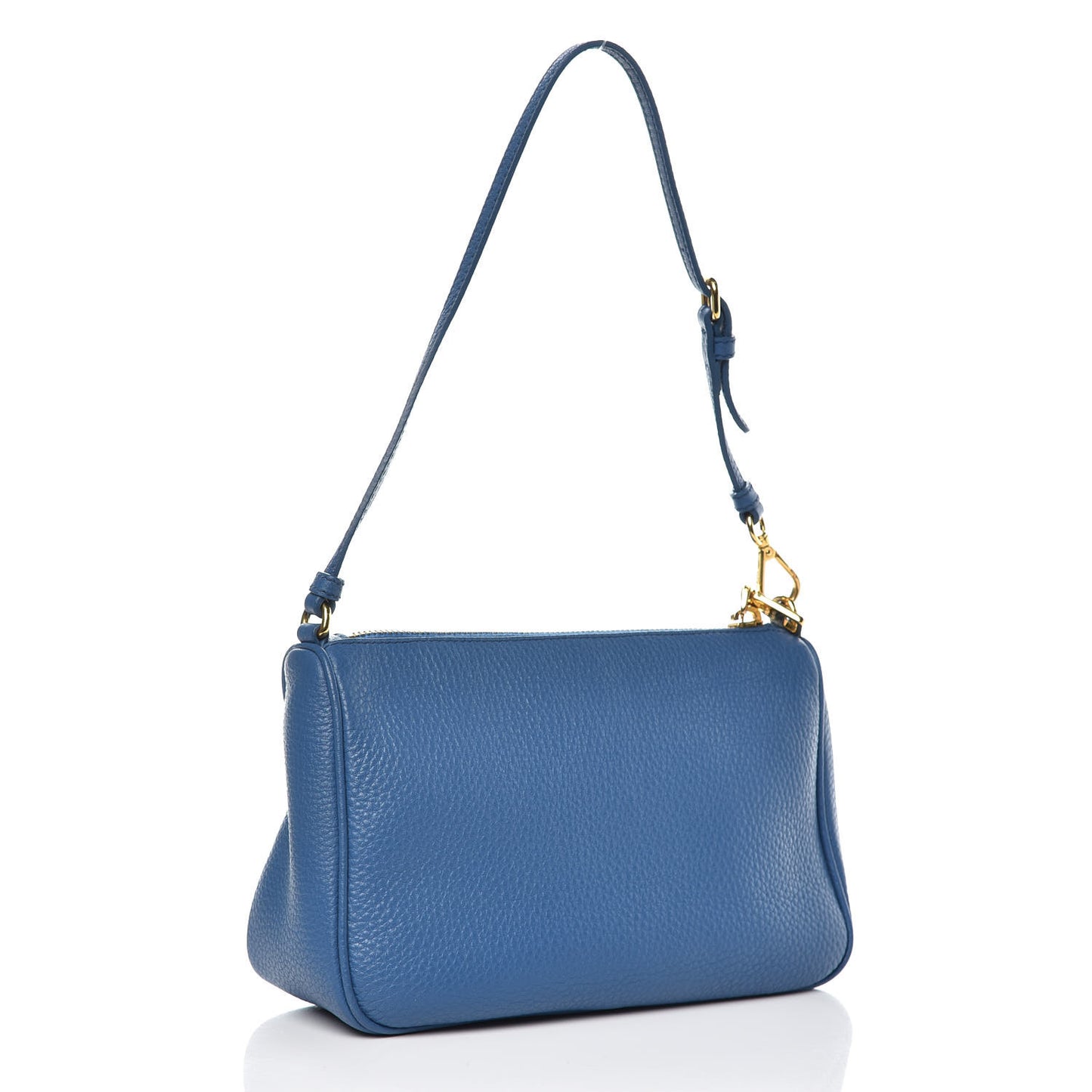 Vitello Daino Pochette Cobalto