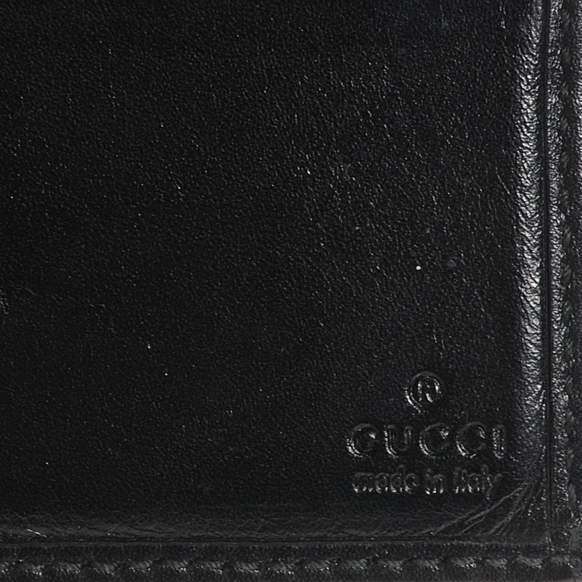 Imprime Monogram Bi-Fold Wallet Black