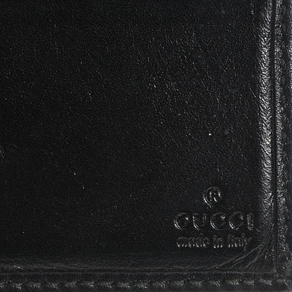 Gucci Imprime Monogram Bi-Fold Wallet Black 6 of 7