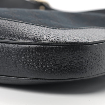Gucci Monogram Jackie O Hobo Black 6 of 9