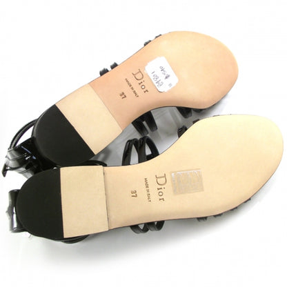 Christian Dior Patent Gladiator Sandals 37 5 of 8