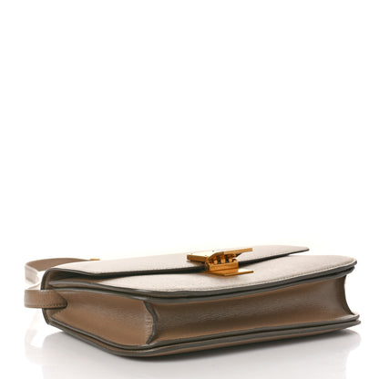 Celine Liege Calfskin Medium Classic Box Flap Bag Taupe 4 of 10