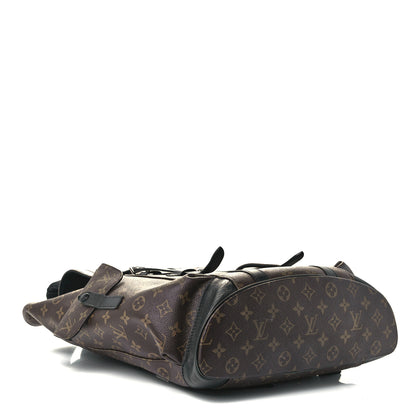 Louis Vuitton Monogram Macassar Christopher PM Backpack 4 of 15