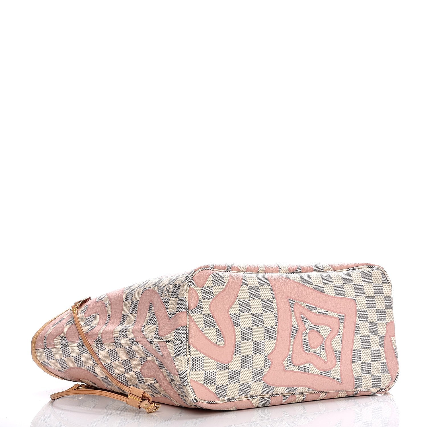 Louis Vuitton Damier Azur Tahitienne Neverfull MM 4 of 10