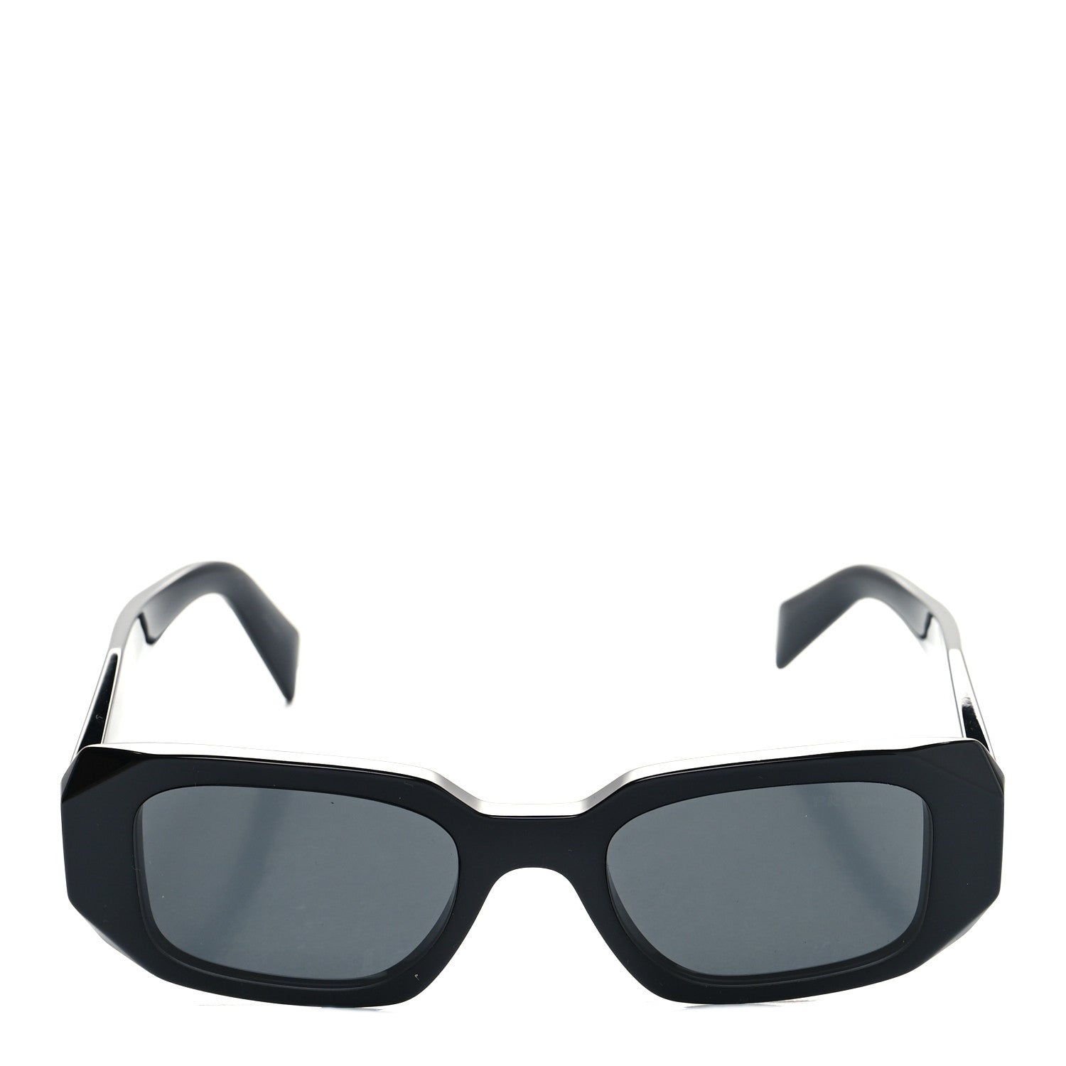 Prada Acetate Symbole Sunglasses SPR 17W Black 2 of 6